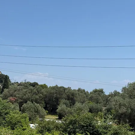 Olga's Sea View - 500m From Ipsos Apartment